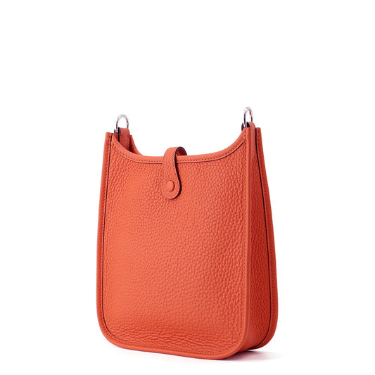 HERMES Evelyne Amazon Orange Field Taurillon Clemence Size TPM