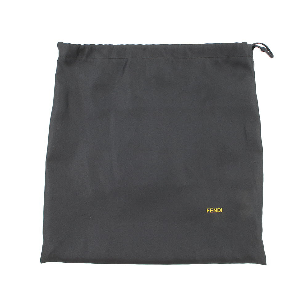 FENDI Zucchino mamma bucket Black8BT075 Canvas
