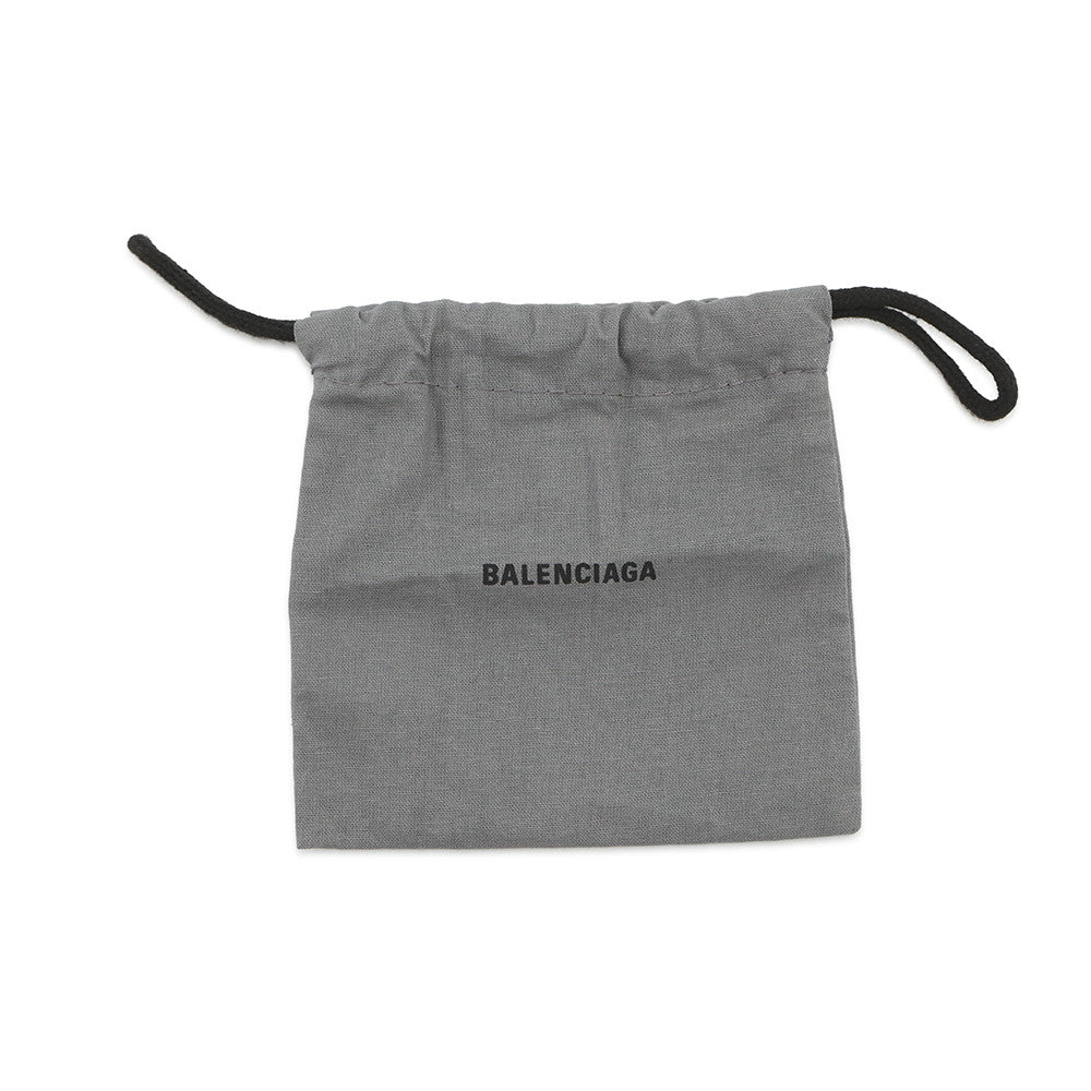 BALENCIAGA Le Cagol Coin Purse White776769 Denim