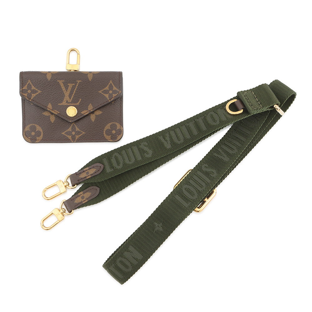 LOUIS VUITTON Multiie Pochette GreenM80091 Monogram