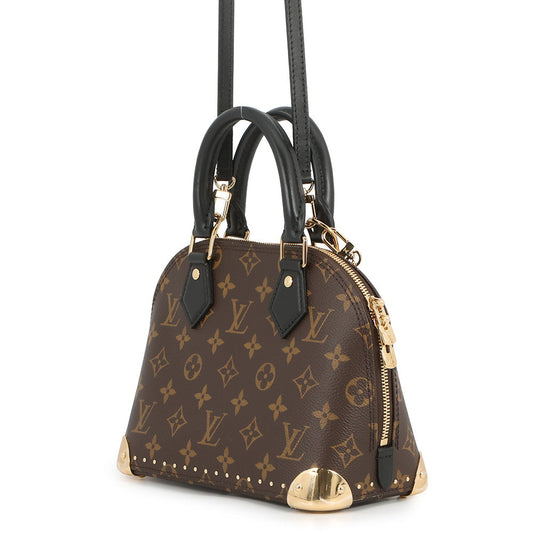 LOUIS VUITTON Alma Trunk NoirM26084 Monogram Size BB