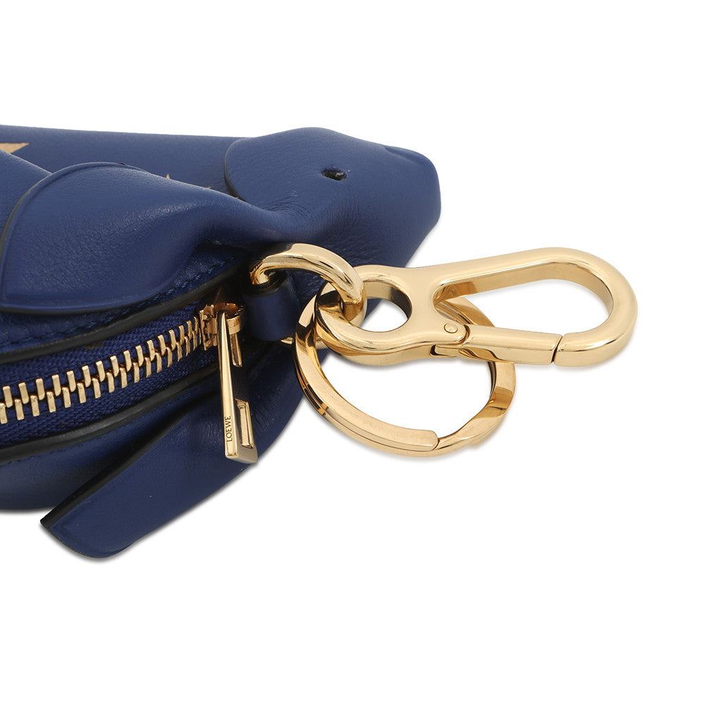 LOEWE Bunny Stars Animal Bag Charm Blue/Gold199.30ST40 Leather
