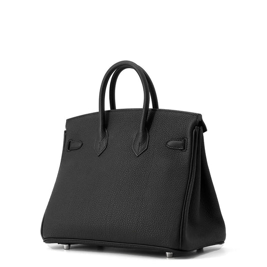 HERMES Birkin Black Togo Leather Size 25