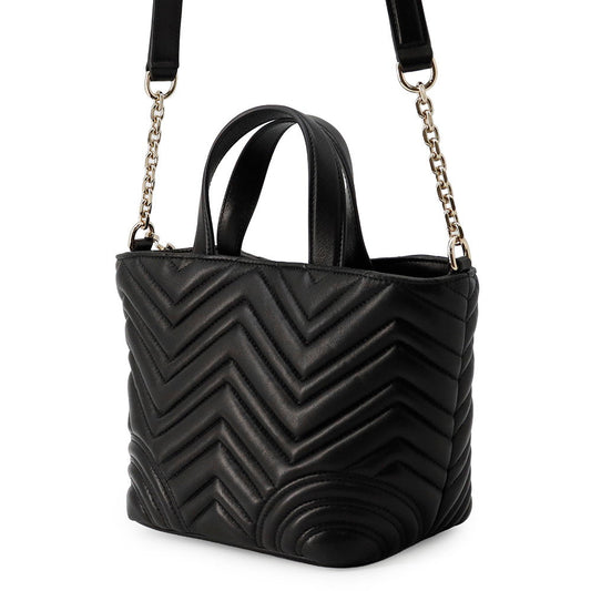 GUCCI GG Marmont Tote Bag Black?847386 Lambskin Size Small