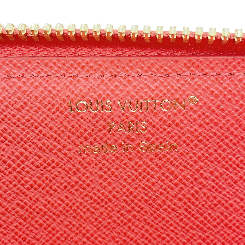 LOUIS VUITTON Pencil Pouch Charlotte SweetCoralGI1354 Monogram Empreinte Leather
