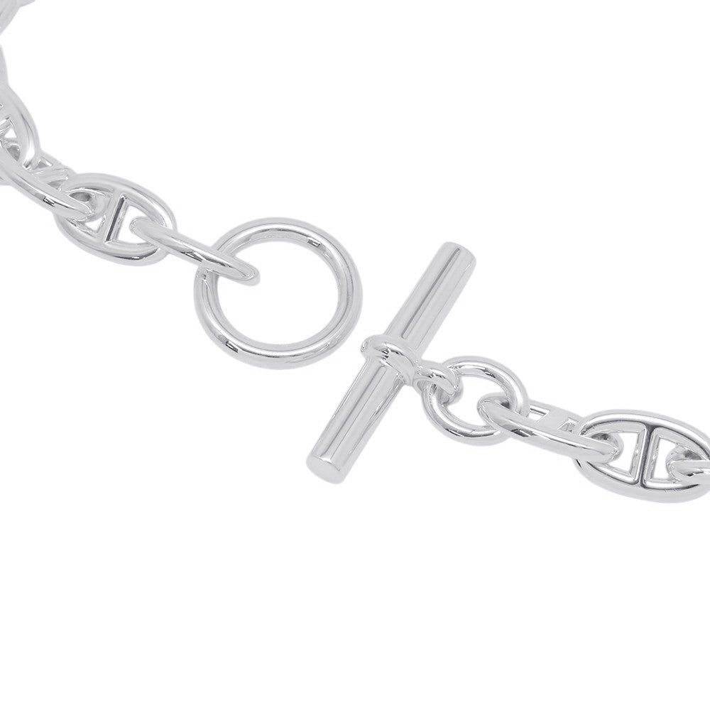 HERMES Chaine d'Ancre Necklace 29 frames Size GM SV925