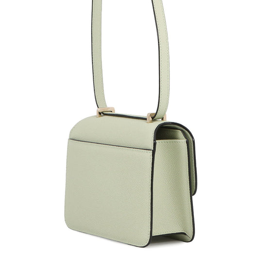 Valextra Valextra Noro Shoulder Bag Light GreenWBNL0065028LOC99VN Soft Calf Leather Size Small