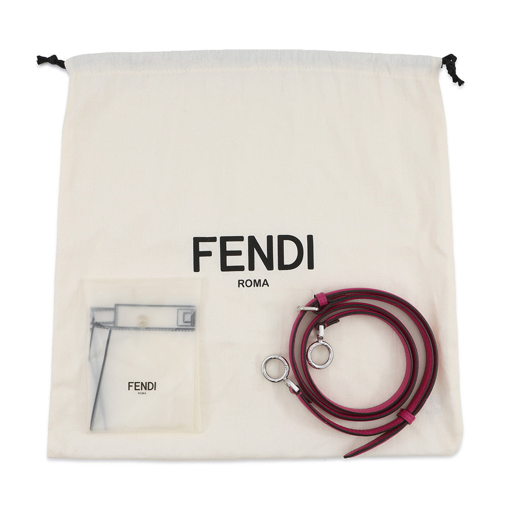 FENDI Selleria Peekaboo Pink8BN244 Leather Size Mini