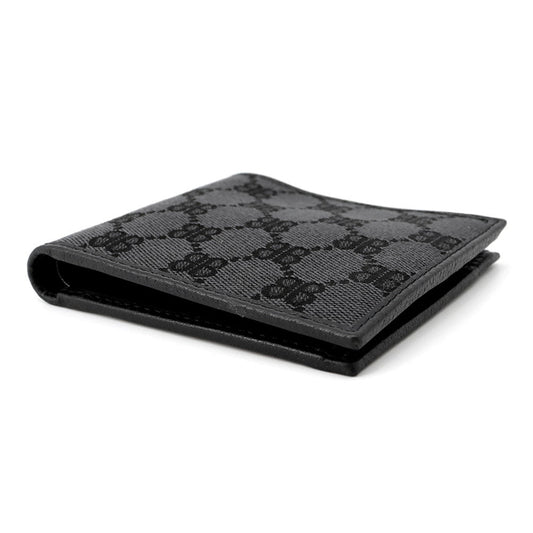 BALENCIAGA The Hacker Project Bifold Wallet Black680430 Canvas/Leather