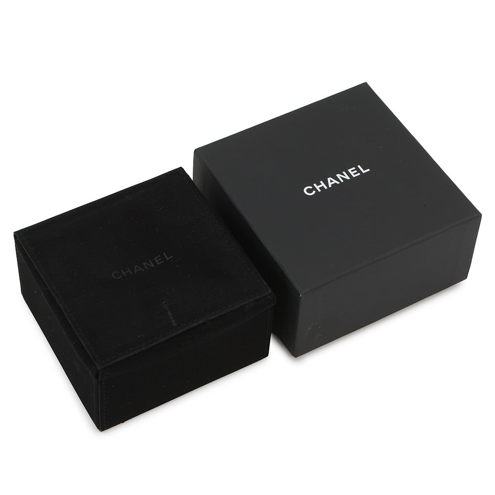 CHANEL CC Logo Bangle Gold Plated