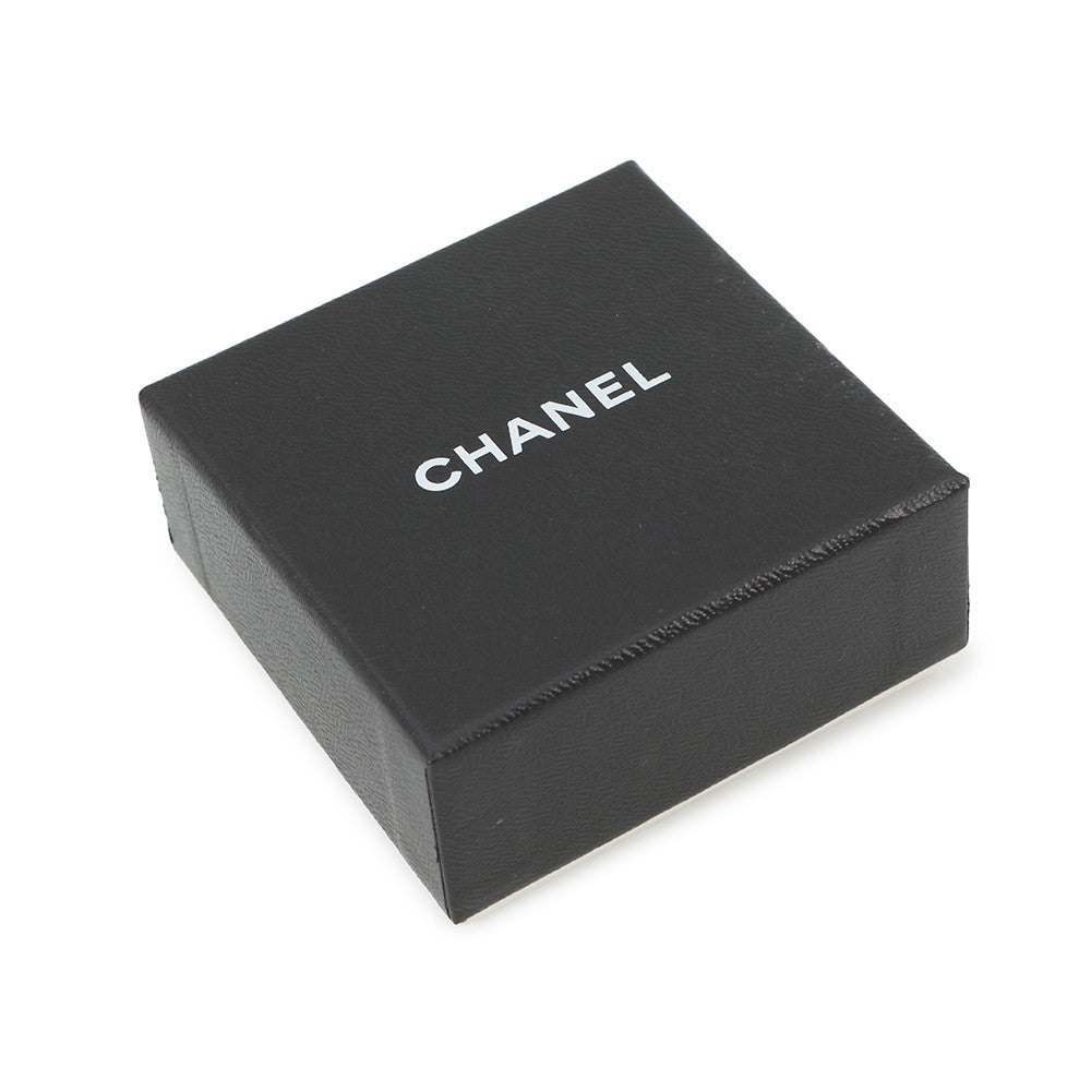 CHANEL Brooch Star CC Logo Gold Plated Resin