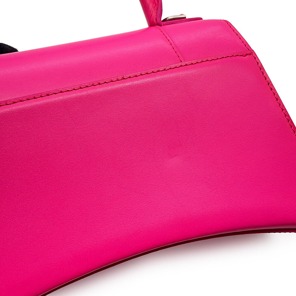 BALENCIAGA Hourglass Small 2WAY Bag Pink593546 Leather