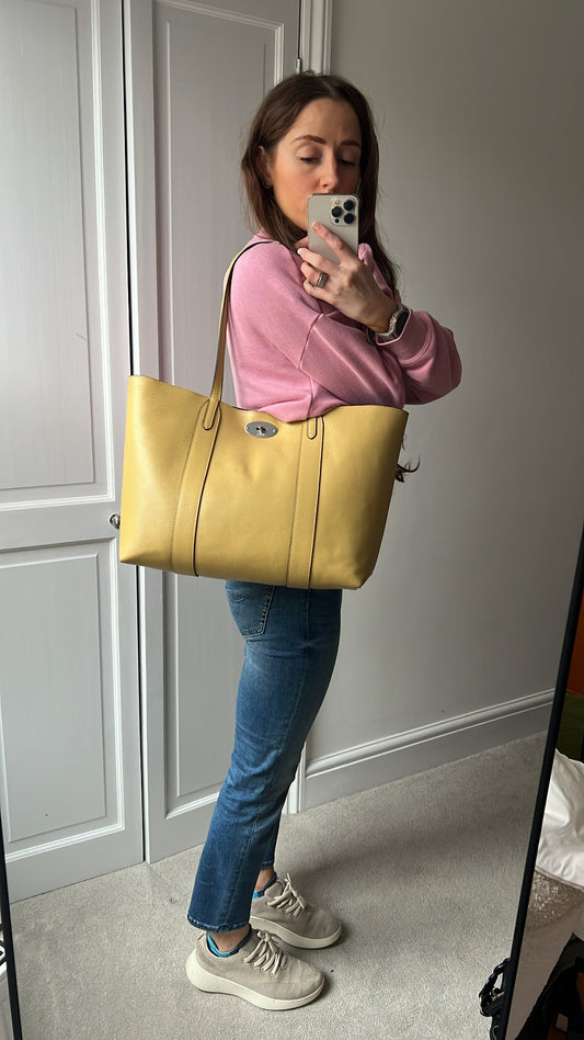 Mulberry Mustard Yellow Bayswater Tote (RRP £795)