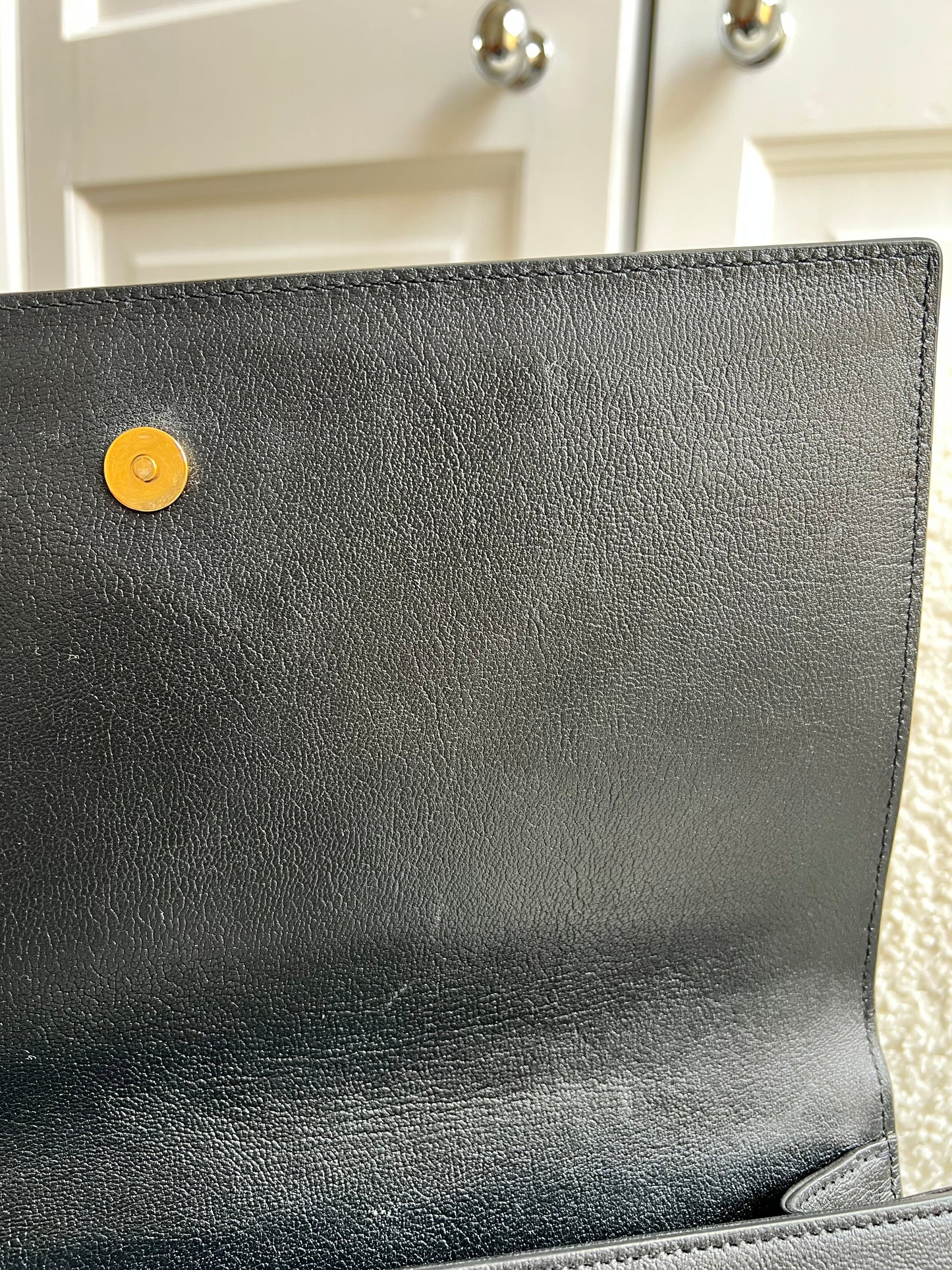 Yves Saint Laurent (YSL) Black Belle de Jour Clutch