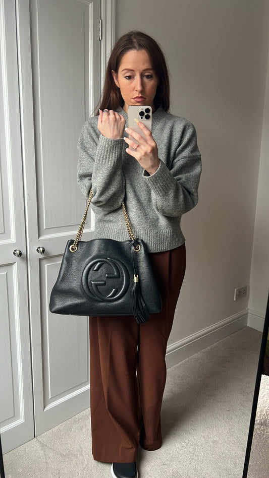 Gucci Black Soho Chain Tote (RRP £1350)