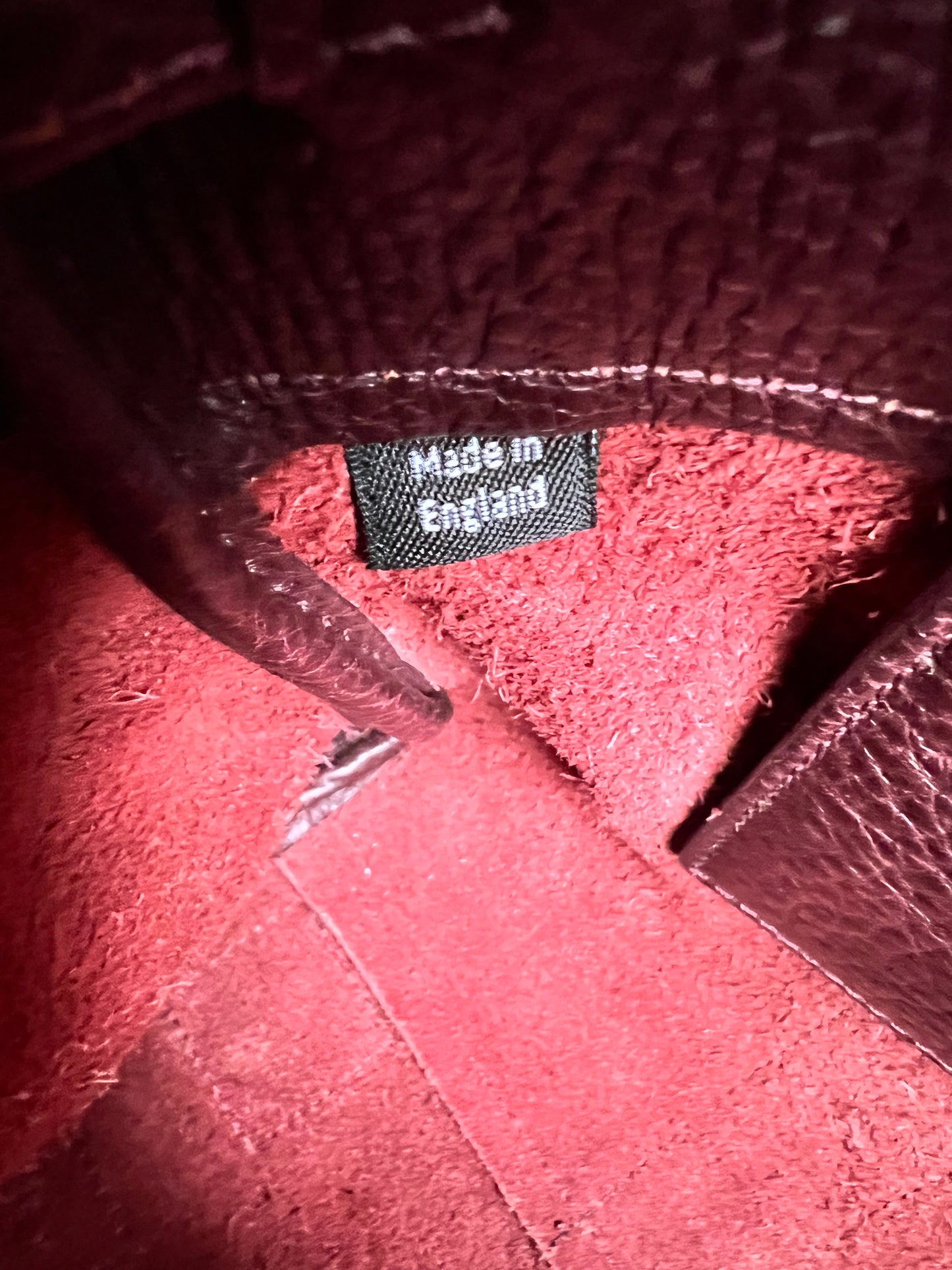 Mulberry Oxblood Bayswater (RRP £1095)
