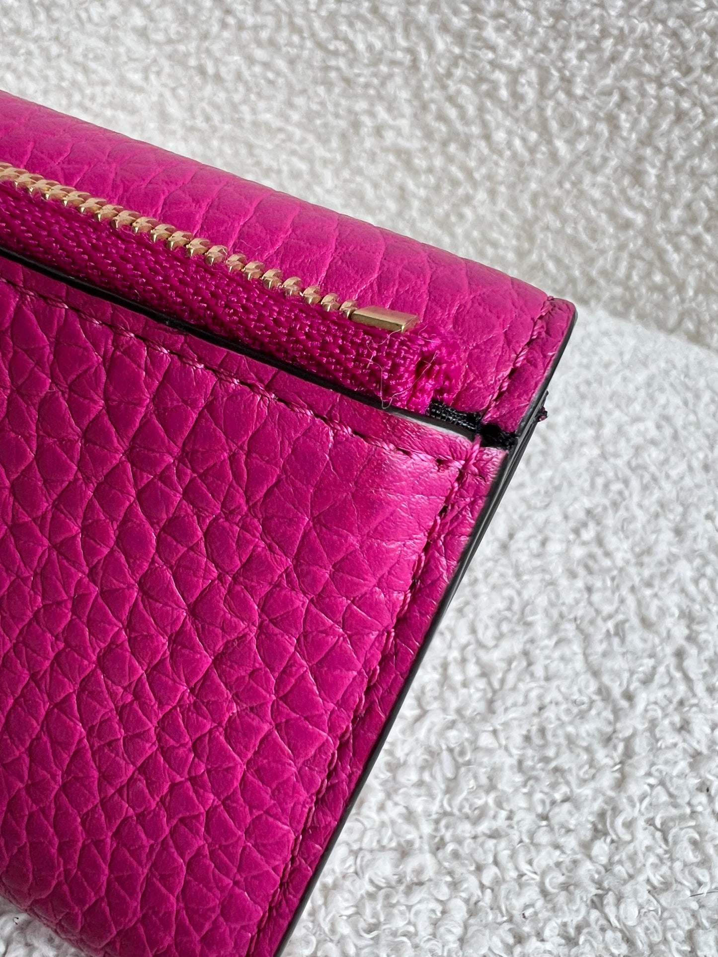 Mulberry Pink Darley Folded Multi Card Wallet (RRP £265)