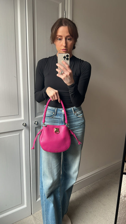 Mulberry Pink Mini Iris Hobo (RRP £1,195)