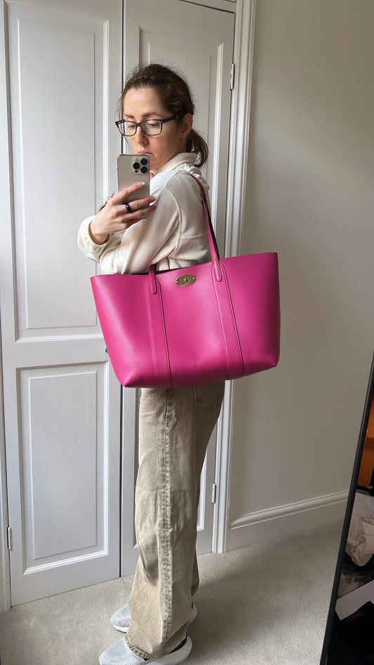 Mulberry Pink Bayswater Tote (RRP £845)