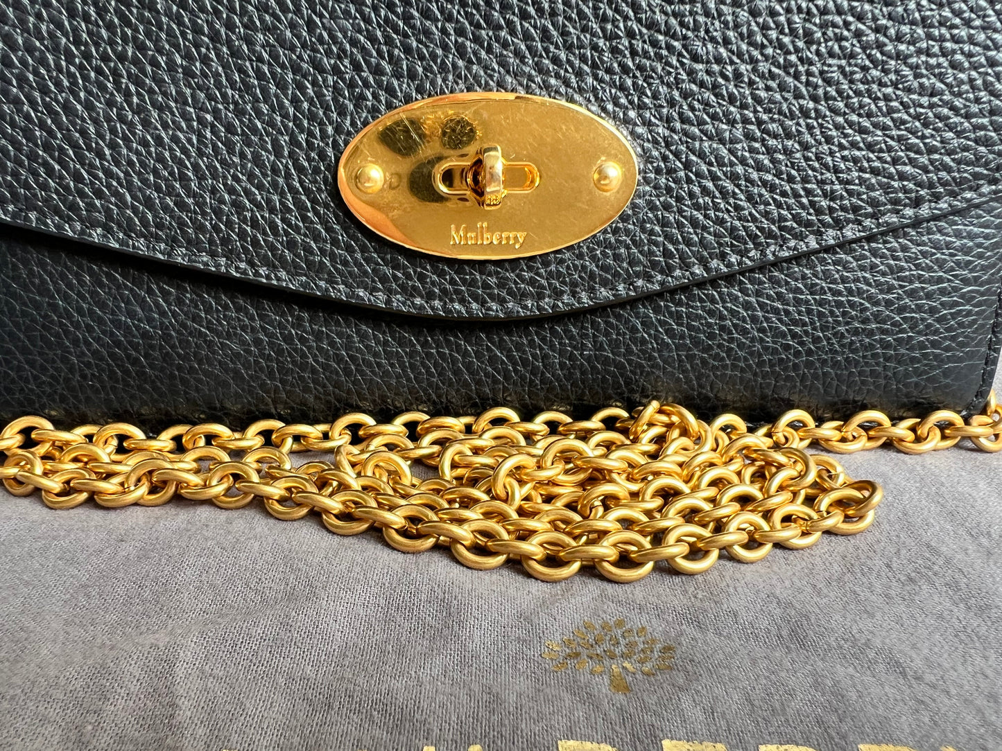 Mulberry Black Small Darley Cross Body Bag (RRP £650)
