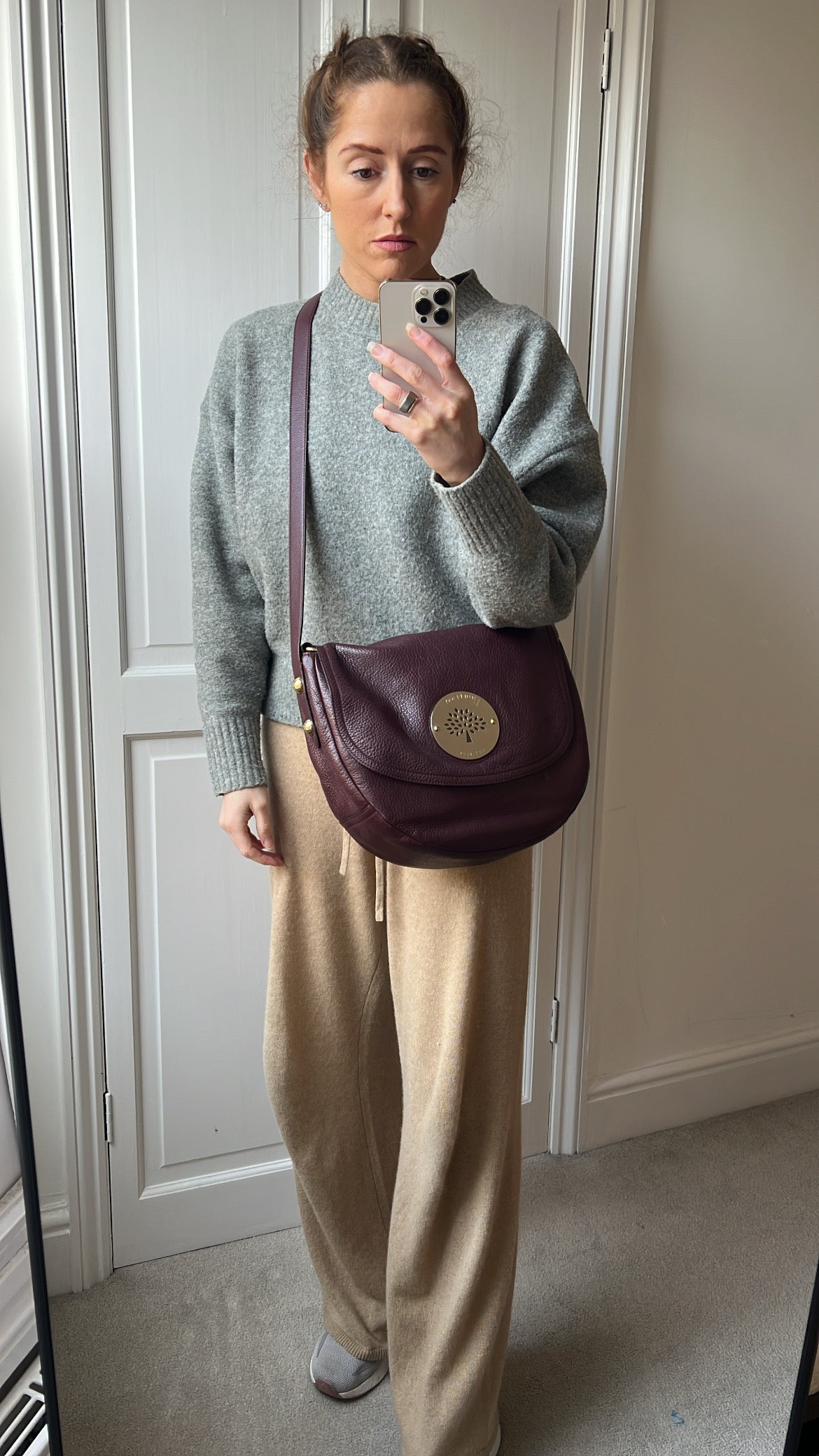 Mulberry Oxblood Daria Satchel (RRP £795)