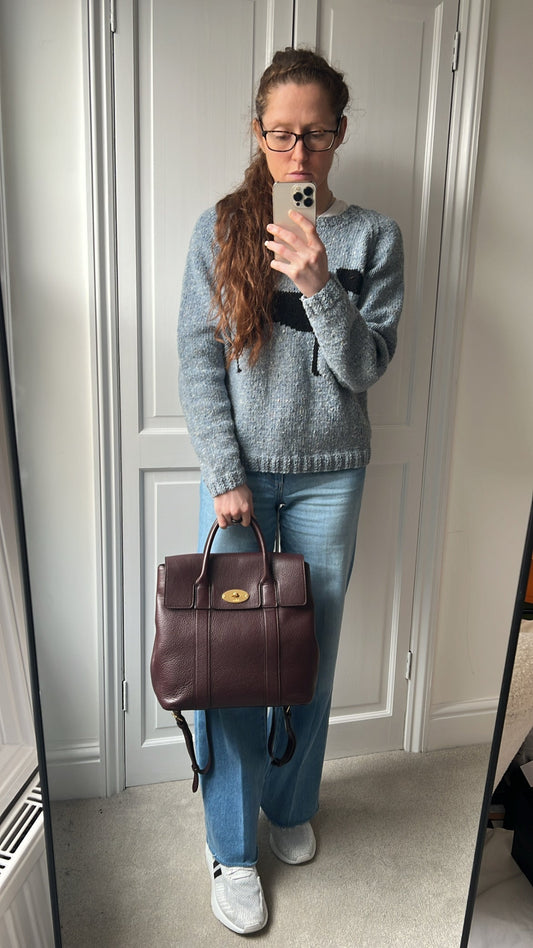 Mulberry Black Bayswater Backpack (RRP £995)