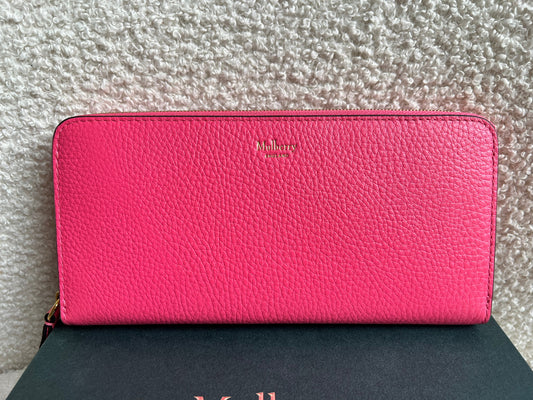 Mulberry Zip Around Continental Wallet (RRP £375)
