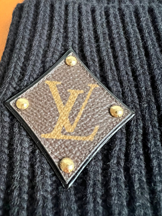 Louis Vuitton Black Beanie Noir