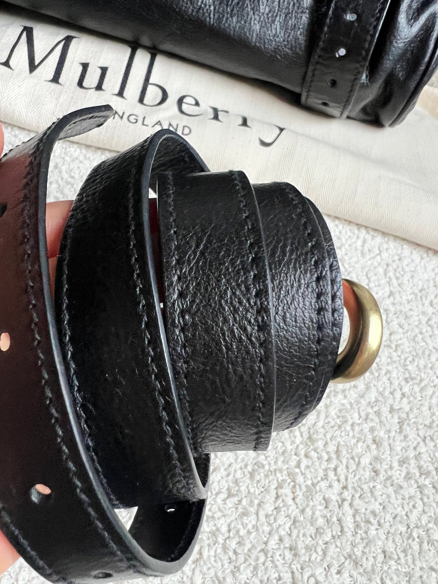 Mulberry Black Regular Alexa (RRP £1100)