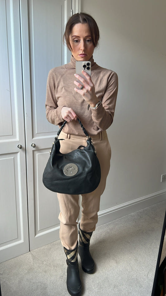 Mulberry Graphite Grey Daria Hobo (RRP £795)