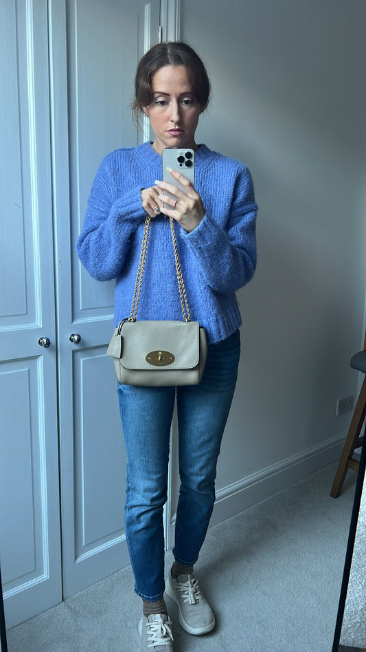 Mulberry Dune Regular Lily with Gold Hardware (RRP £995)