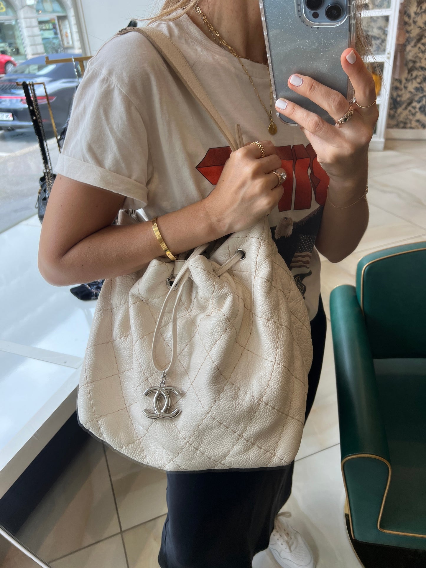 On The Road Bucket Bag Ivory