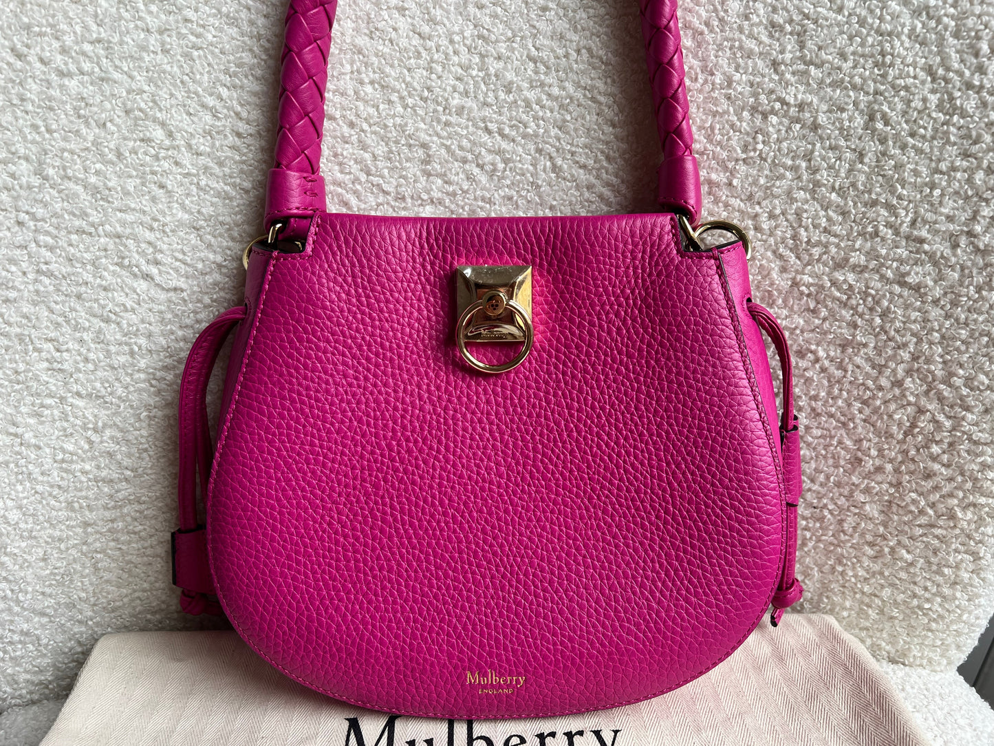 Mulberry Pink Mini Iris Hobo (RRP £1,195)