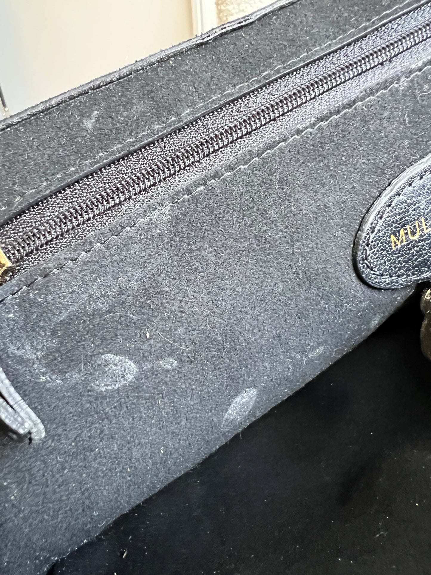 Mulberry Black Medium Lily with Silver Hardware (RRP £1095)