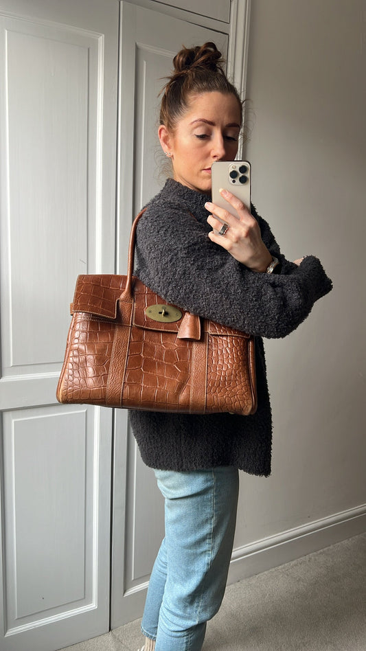 Mulberry Printed Oak Bayswater