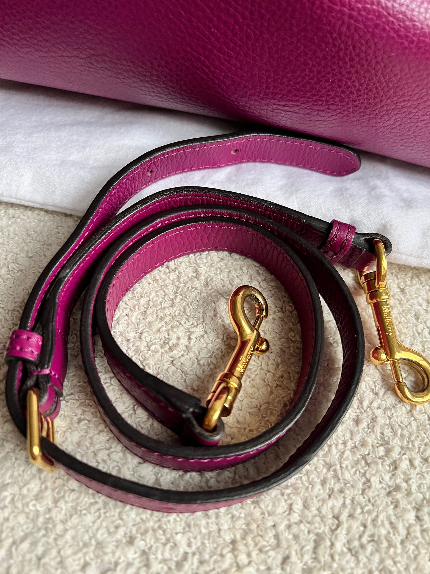 Mulberry Violet Tynedale Bucket Bag (RRP £995)