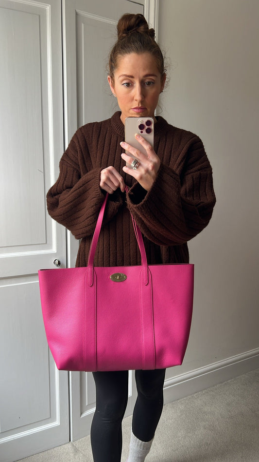 Mulberry Pink Bayswater Tote (RRP £845)
