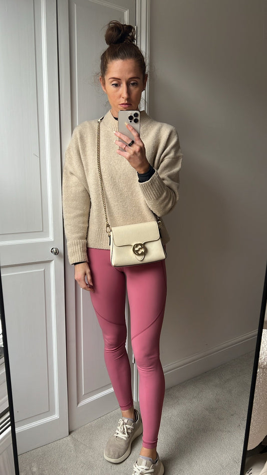 Gucci Interlocking GG Cream Mini Cross Body Bag