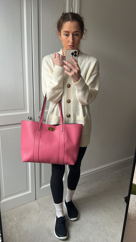 Mulberry Candy Pink Bayswater Tote (RRP £845)