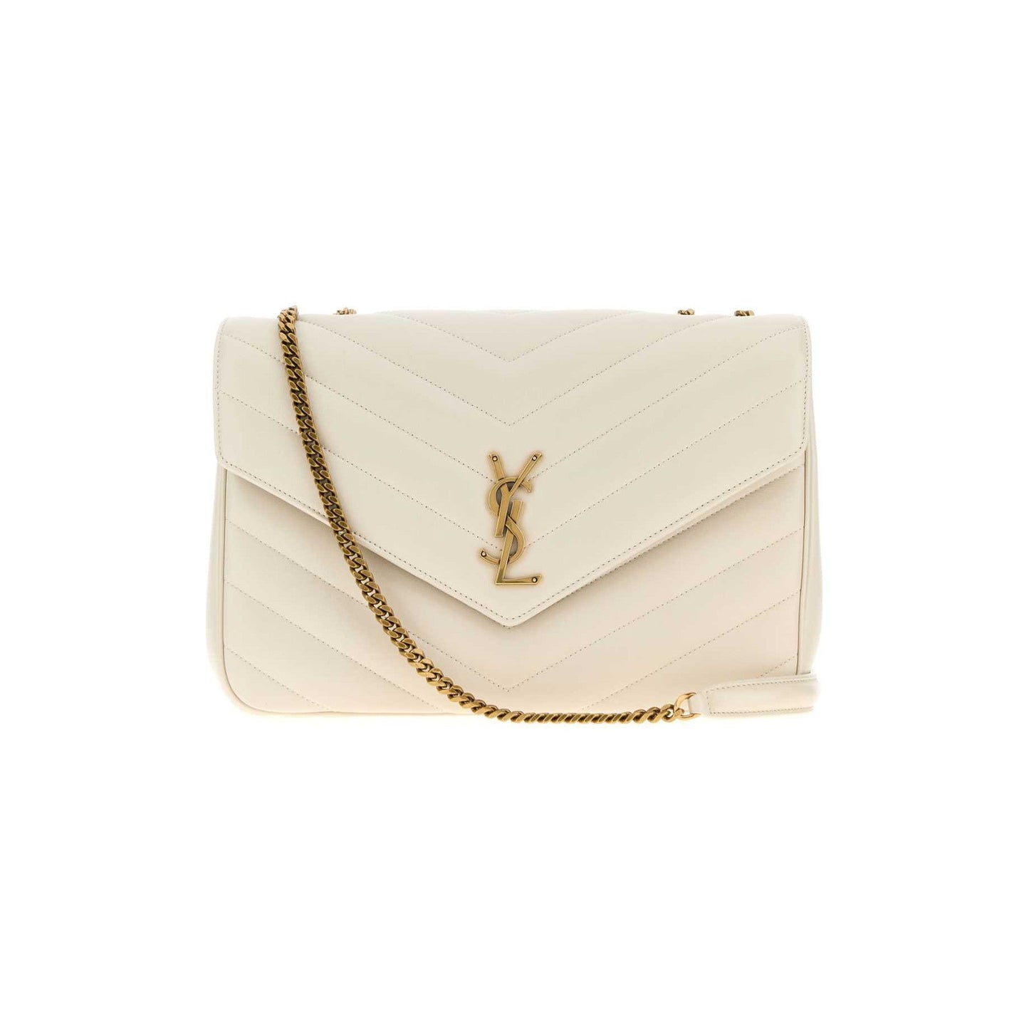 LOULOU large in MATELASSÉ lambskin