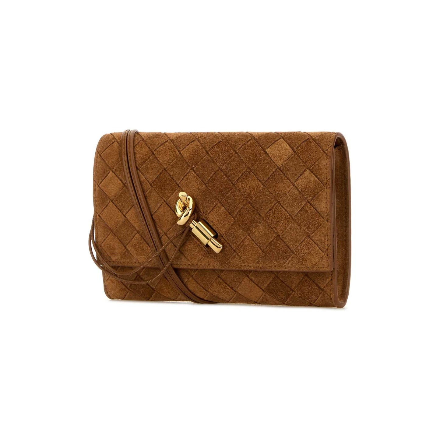 Andiamo pouch on strap in Amber