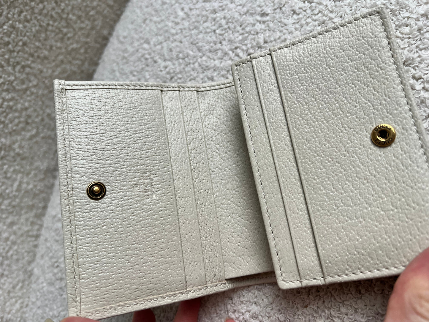 Gucci Diana Bamboo Card Case Wallet