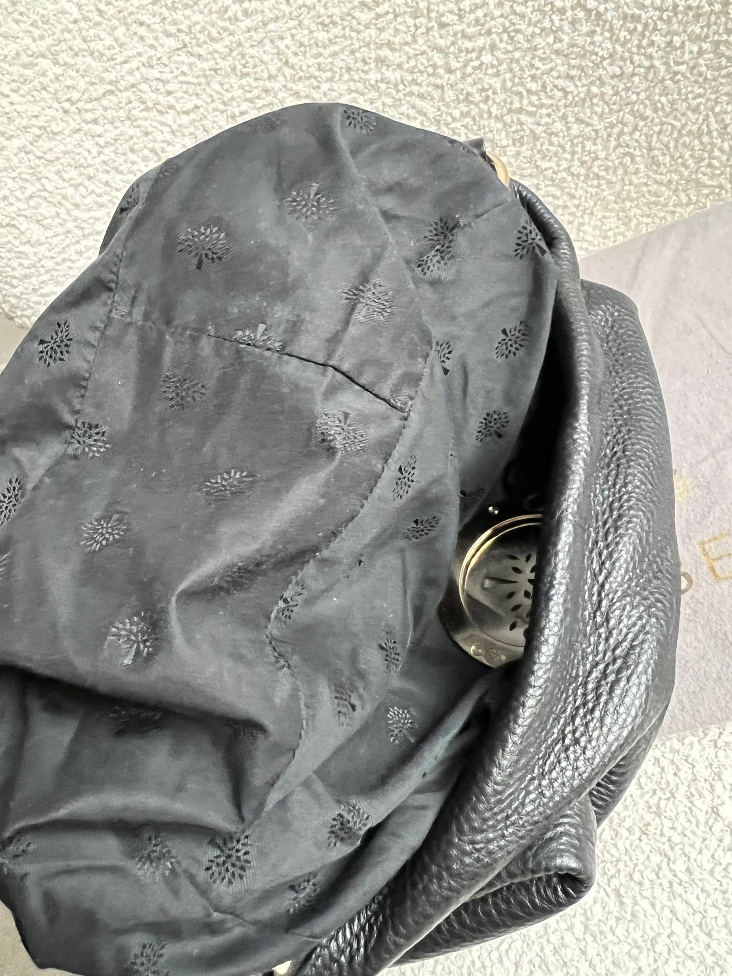 Mulberry Black Daria Hobo (RRP £795)