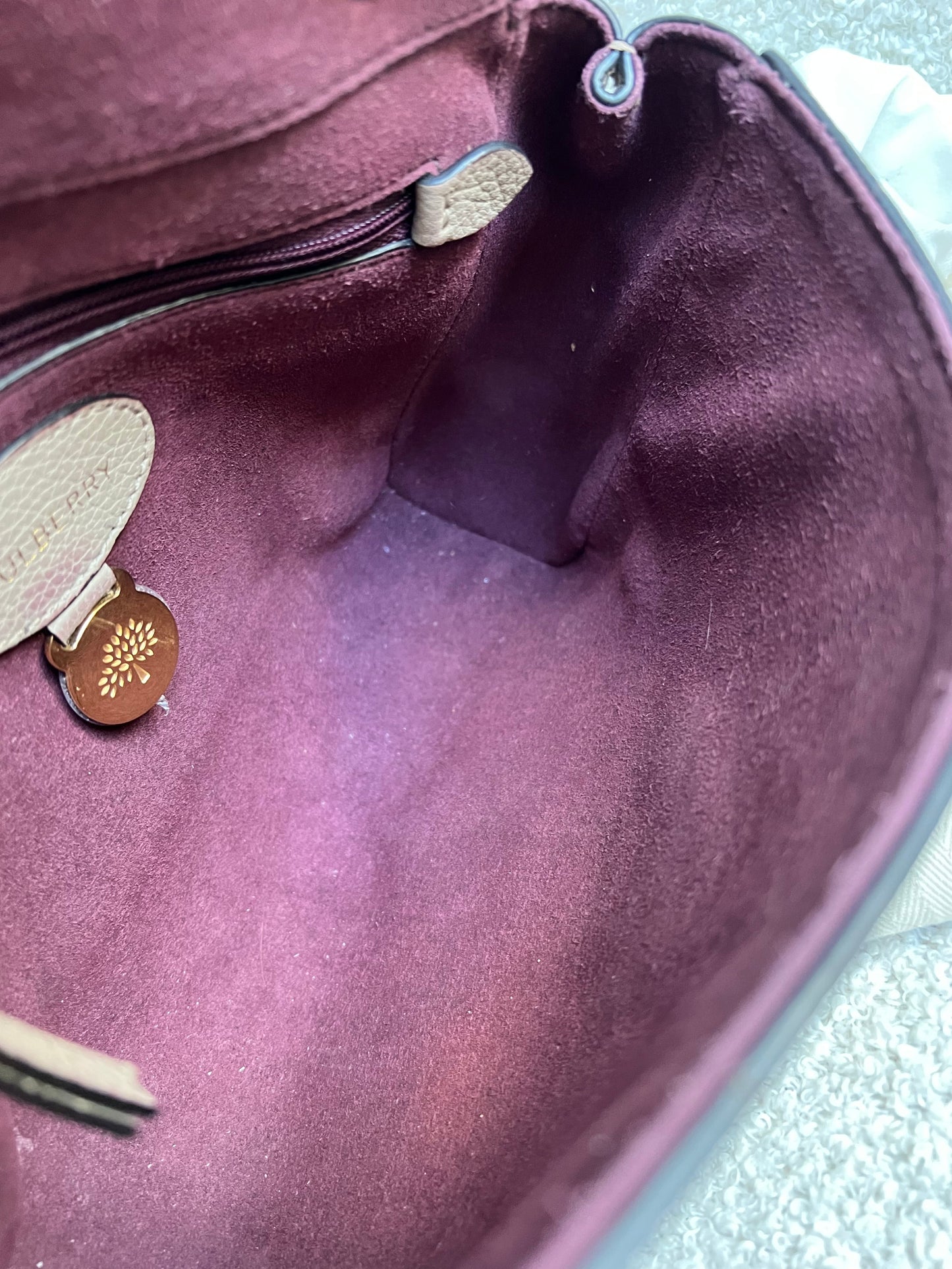 Mulberry Dune Regular Lily with Gold Hardware (RRP £995)