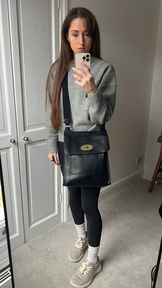 Mulberry Large Black Antony (RRP £695)