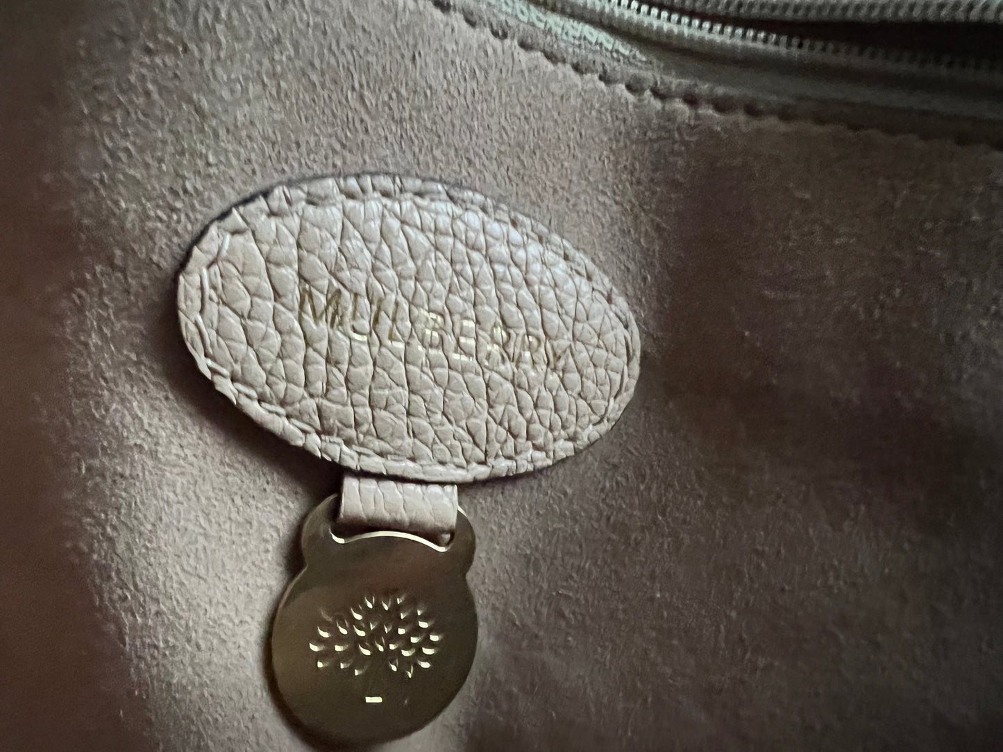 Mulberry Rosewater Medium Lily with Gold Hardware (RRP £1095)