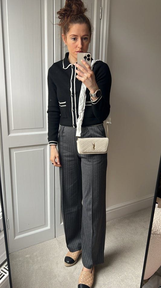 Yves Saint Laurent (YSL) Blanc Vintage Gaby Phone Pouch (RRP £920)