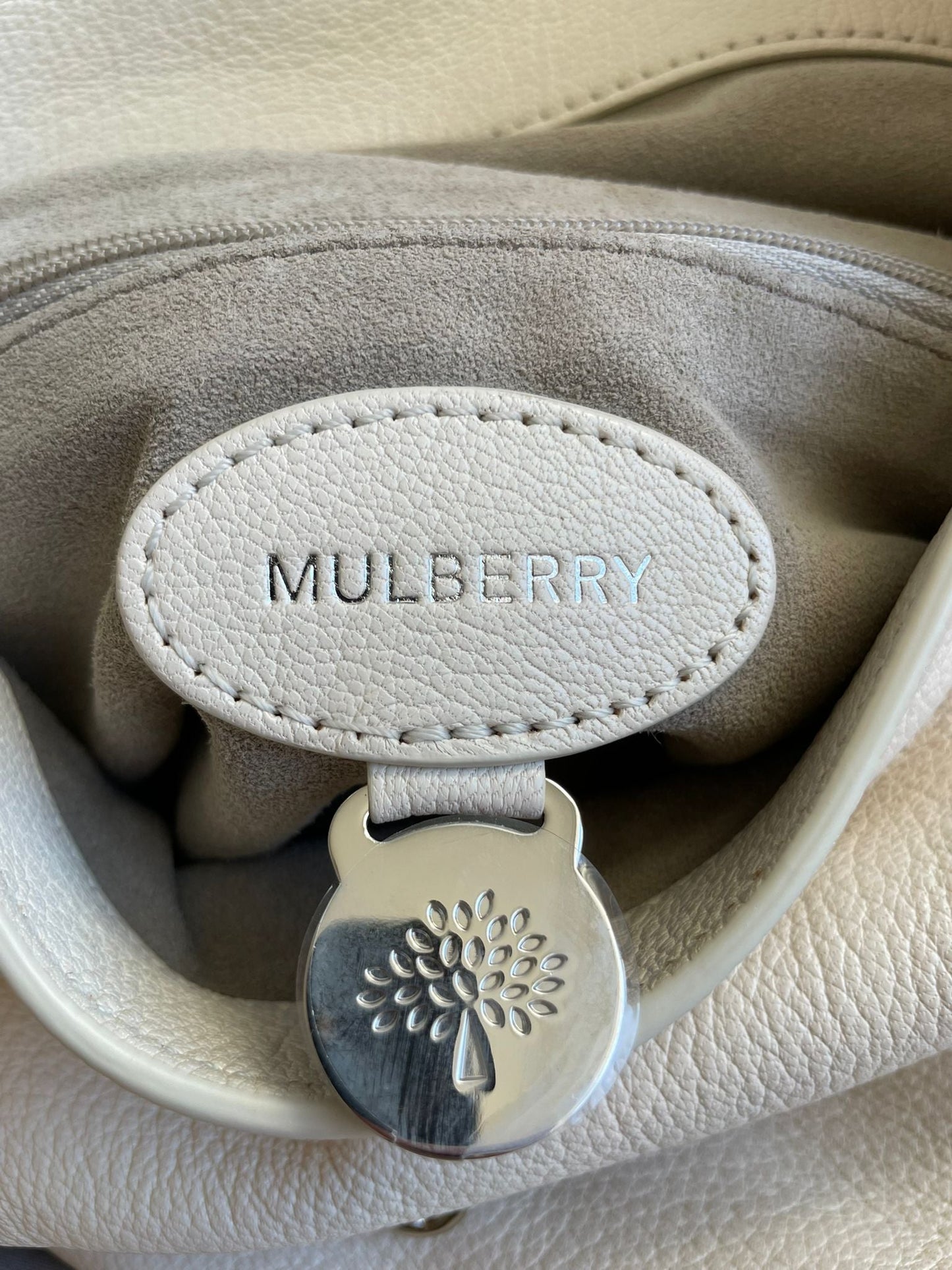 Mulberry Marshmallow Clemmie Clutch (RRP £695)