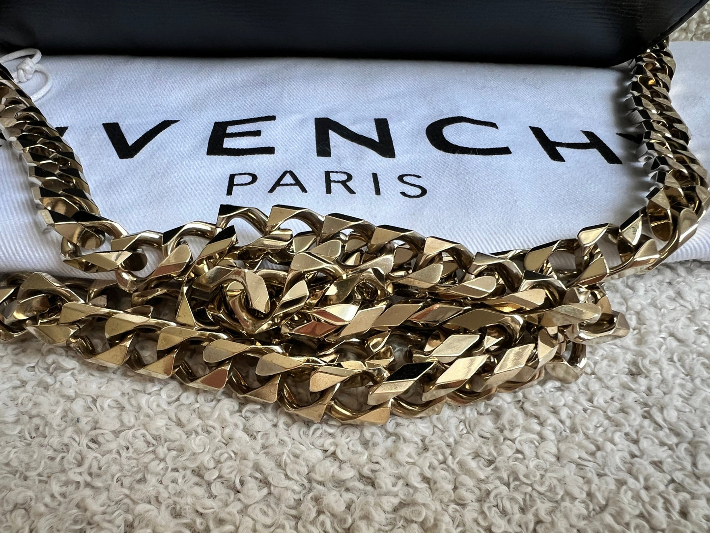 Givenchy Black Mini Pandora Chain Bag