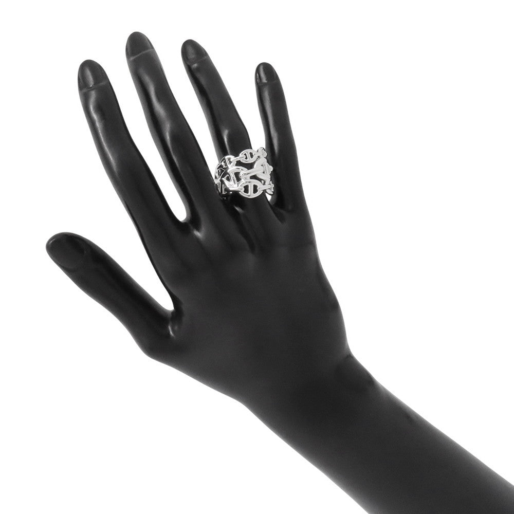 HERMES Chaine d'Ancre Anchene Ring Size GM/53アンシェネリングGM SV925
